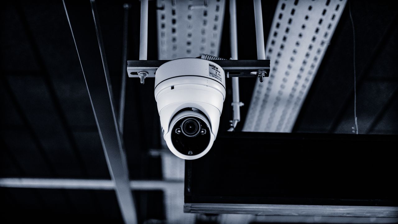 creative-approach-img High-quality dome surveillance camera mounted indoors for optimal security monitoring.